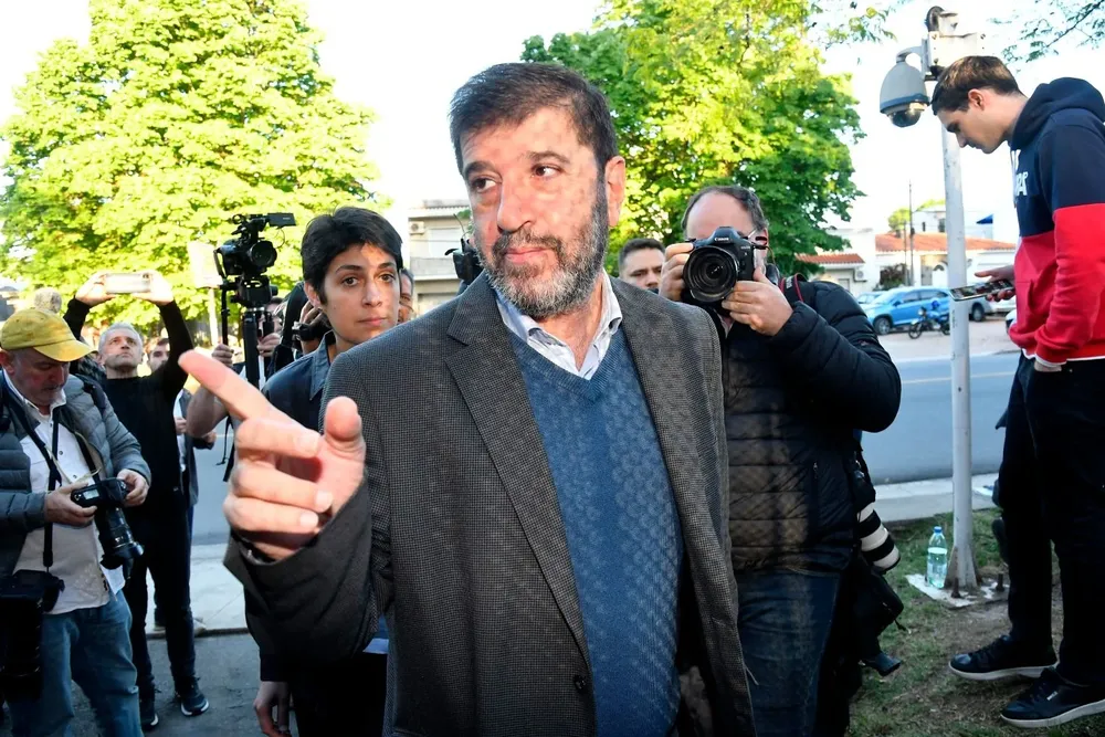 El presidente del Frente Amplio, Fernando Pereira