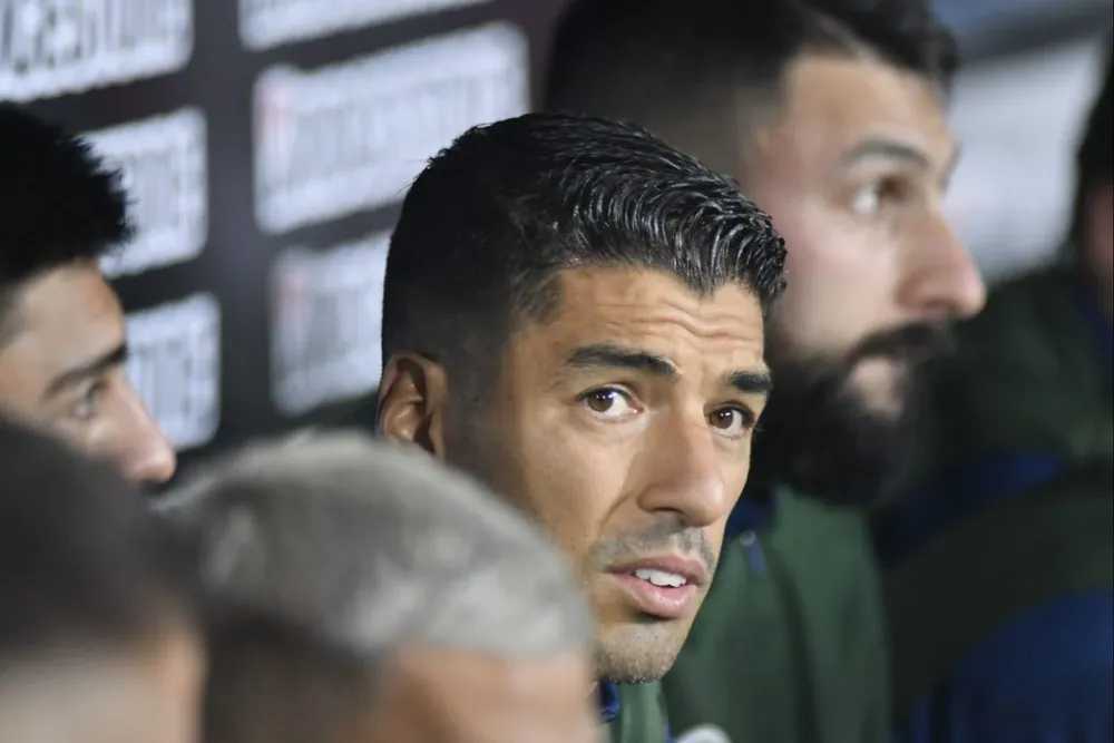 Luis Suárez se despidió de la Copa Sudamericana