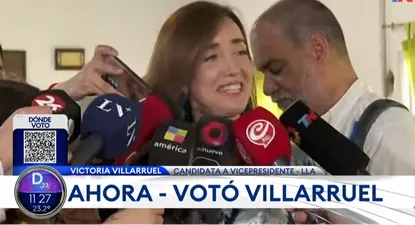 El voto de Victoria Villarruel
