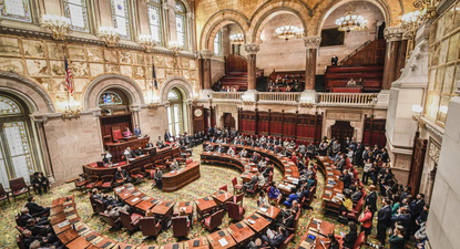 Senado de Nueva York.