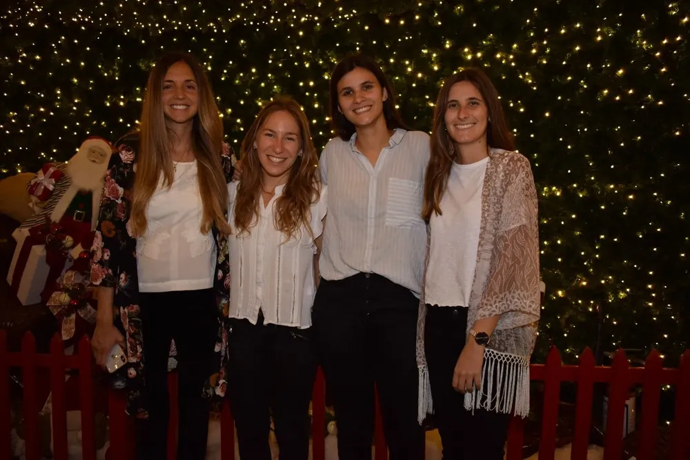 Vanina Friedmann, Inés Levrero, Camila Abreu y Camila Álvarez