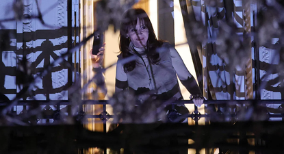 Cristina Kirchner, luego de la confirmación de su condena a prisión por corrupción. &nbsp;