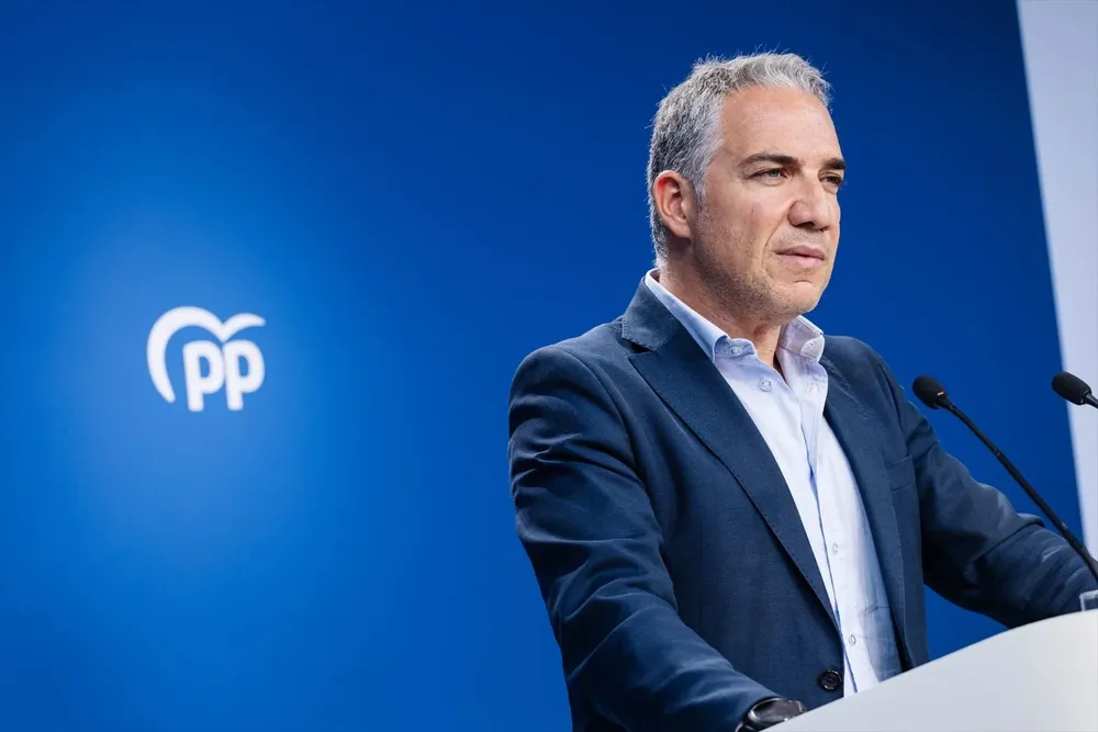 El coordinador general del PP, Elías Bendodo.