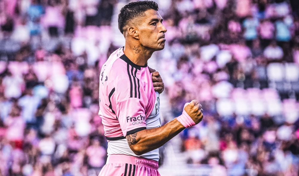 Luis Suárez festeja su gol para Inter Miami y se lo dedica a Juan Izquierdo