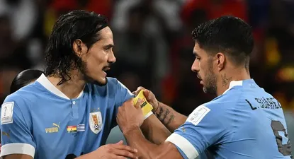 Cavani y Suárez