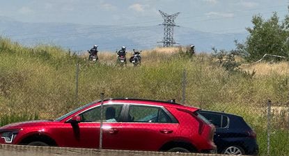 Agentes de Policía en la zona donde se ha producido el asesinato de Borja Villacís