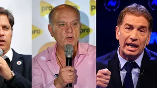 Kicillof, Grindetti y Santilli