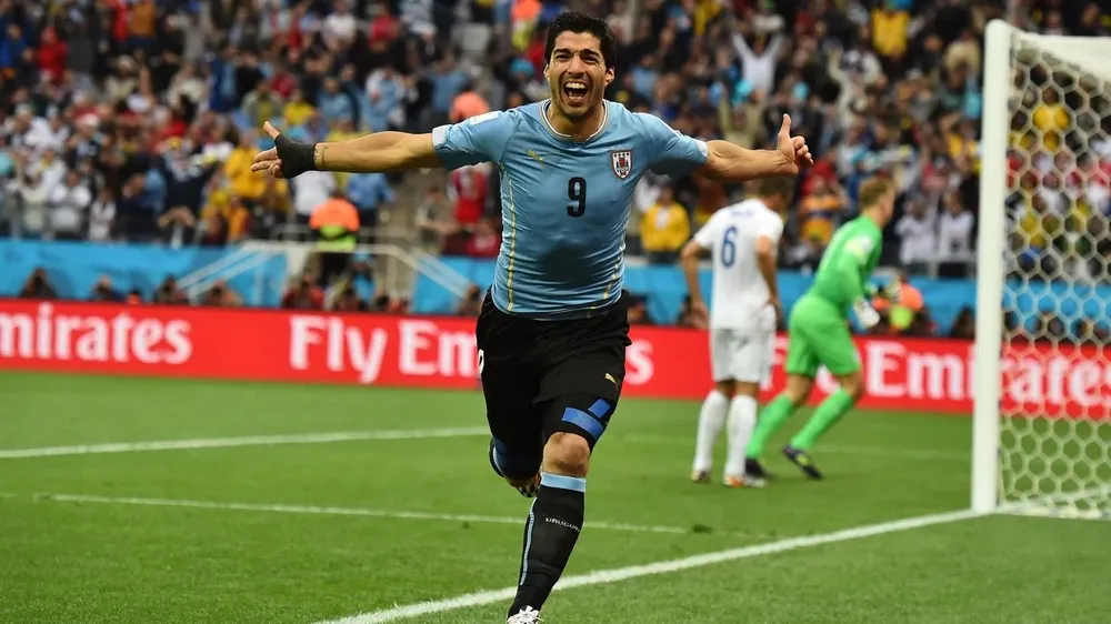 Luis Suárez ante Inglaterra