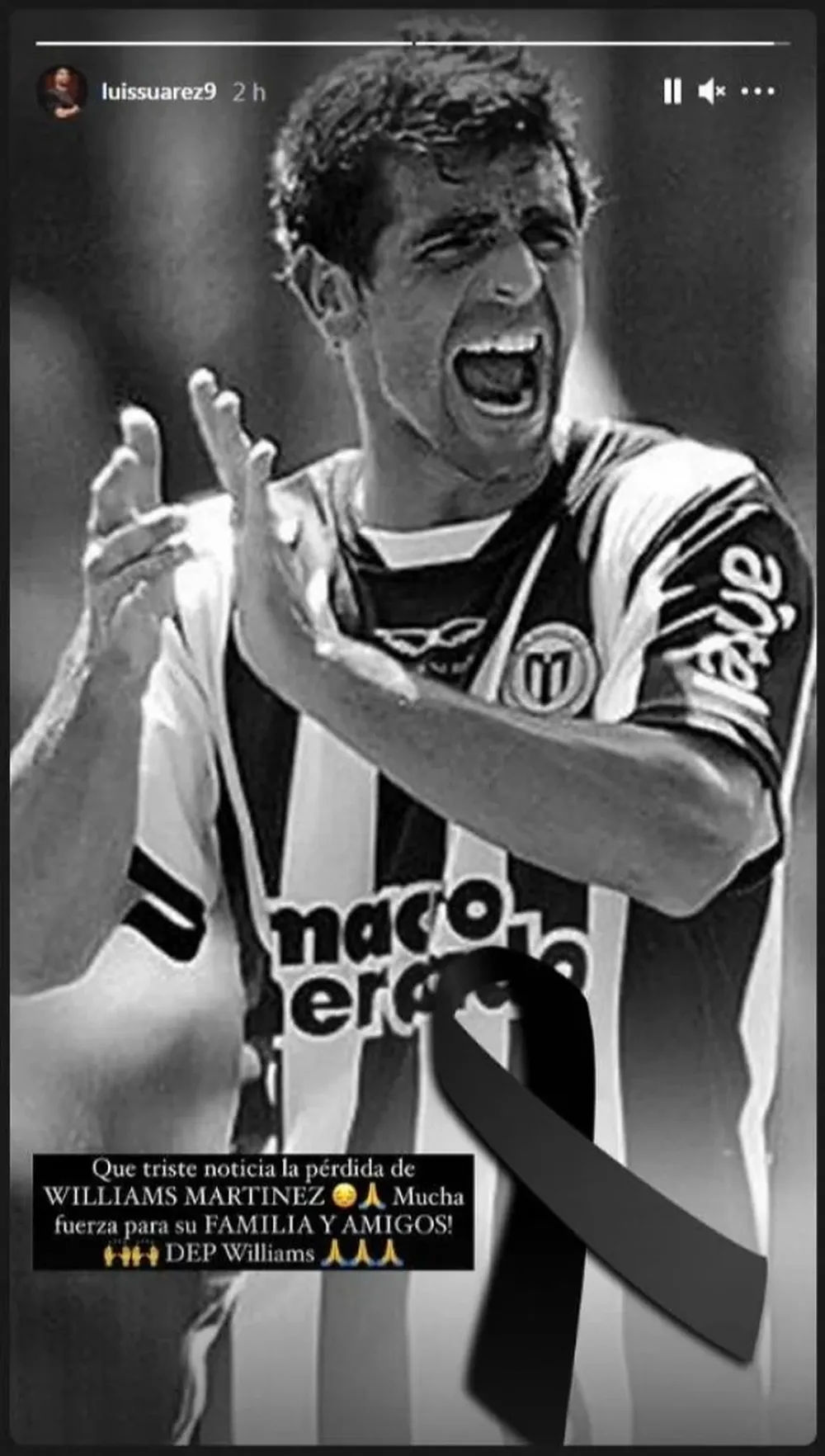 Williams Martínez falleció el pasado sábado