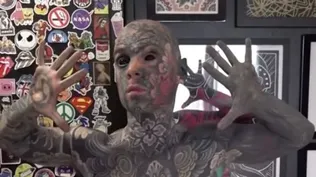 El maestro de escuela considerado el hombre más tatuado de Francia