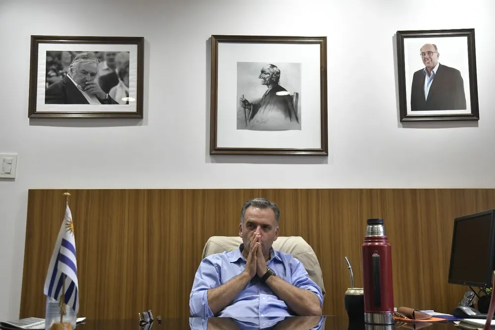 Yamandú Orsi, intendente de Canelones