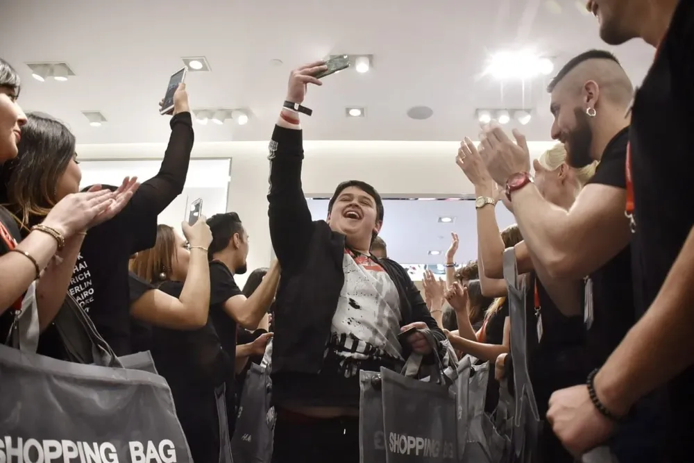 Andrés fue el primero en la fila; llegó a las 5:20 del jueves 5 de octubre