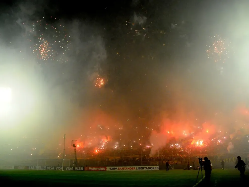 La hinchada fue una fiesta
