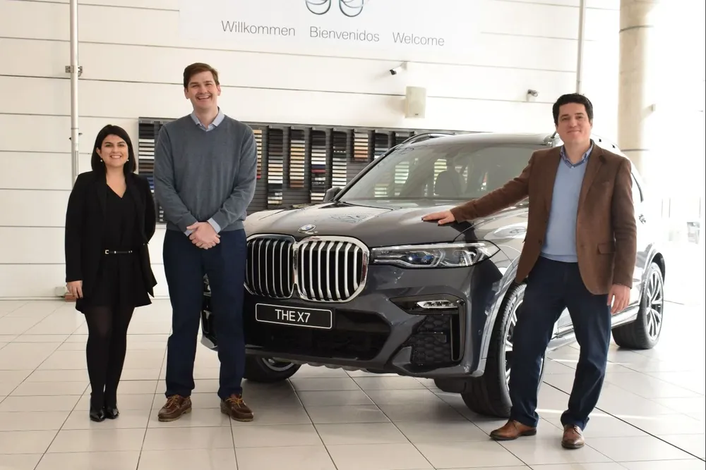 Sirley Teixeira, Martin Oyarzun y Luis Pascual