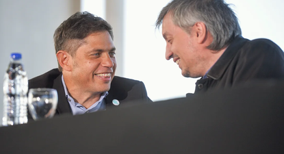 Kicillof y Máximo Kirchner se disputan la conducción del PJ bonaerense.&nbsp;