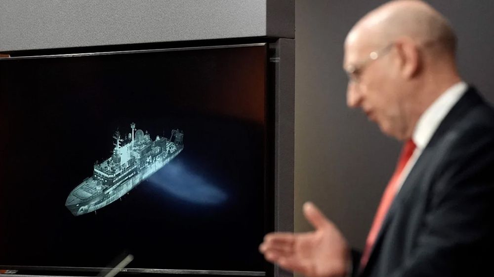 El ministro británico de Defensa, John Healey, brinda detalles sobre el buque ruso.&nbsp;