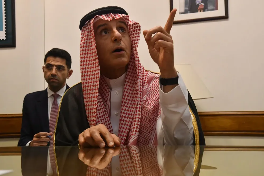 Adel Al-Jubeir, ministro de Relaciones Exteriores del gobierno saudí