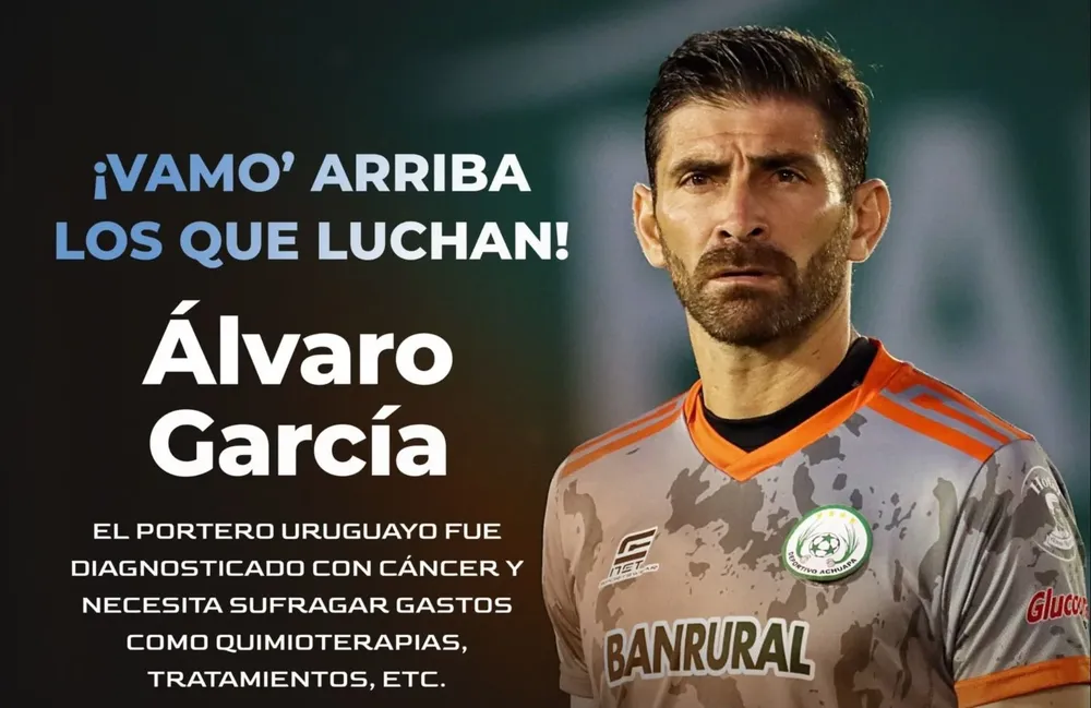 Campaña de ayuda para el arquero uruguayo Álvaro García