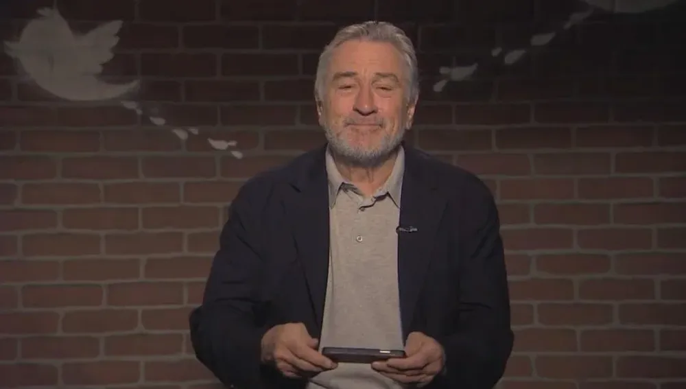 Robert De Niro en Mean Tweets