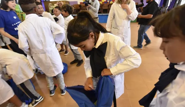 Fundación Telefónica Movistar entregó 500 kits escolares a niños y niñas en Casavalle
