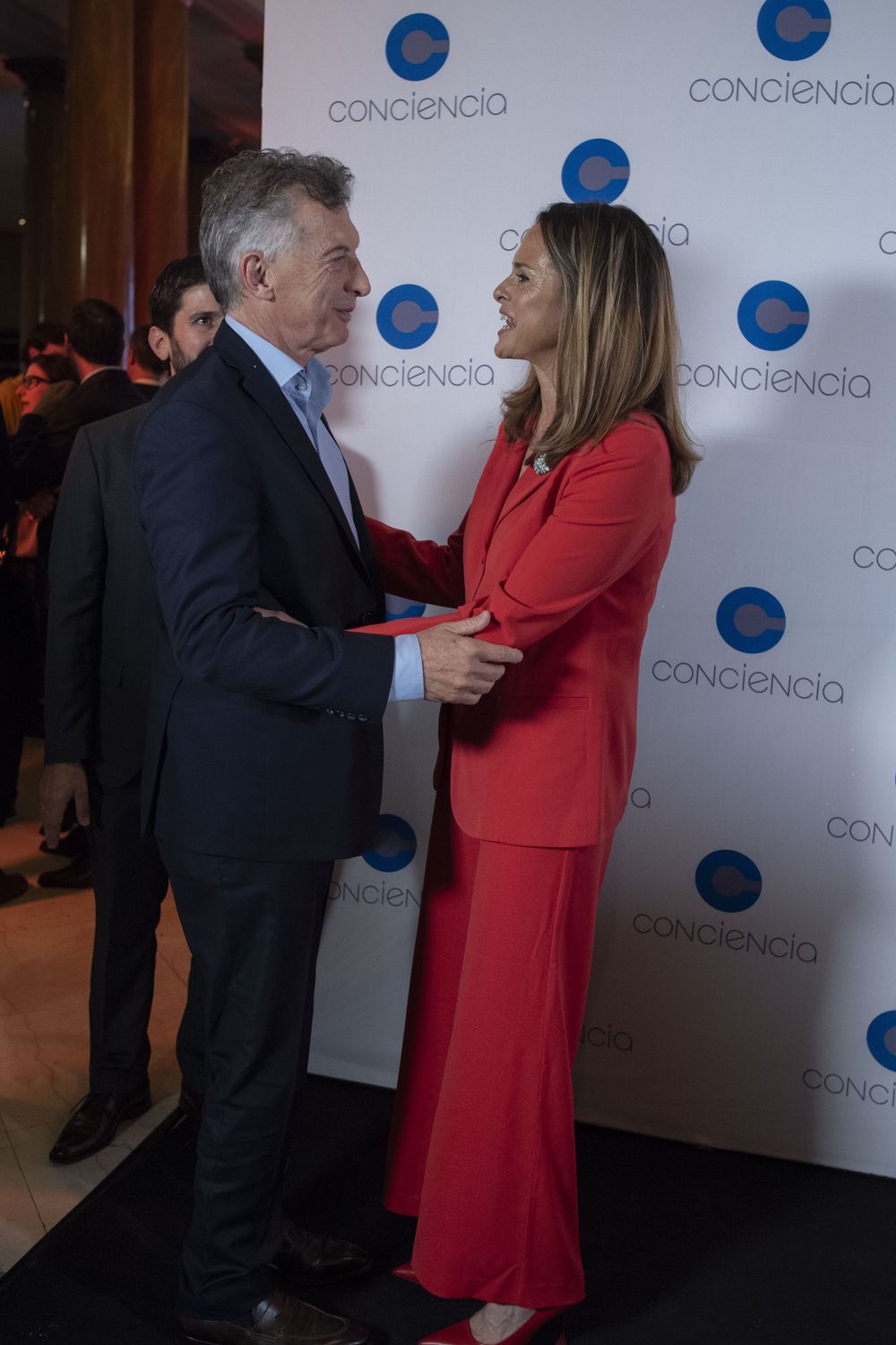 El ex presidente de la Nación y actual titular del PRO Mauricio Macri junto a Silvana Vives El ex presidente de la Nación y actual titular del PRO Mauricio Macri junto a Silvana Vives