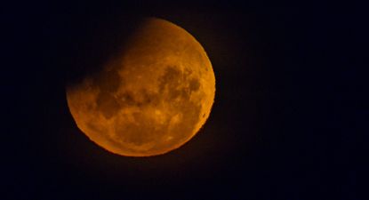 Así se vio el eclipse lunar desde Uruguay