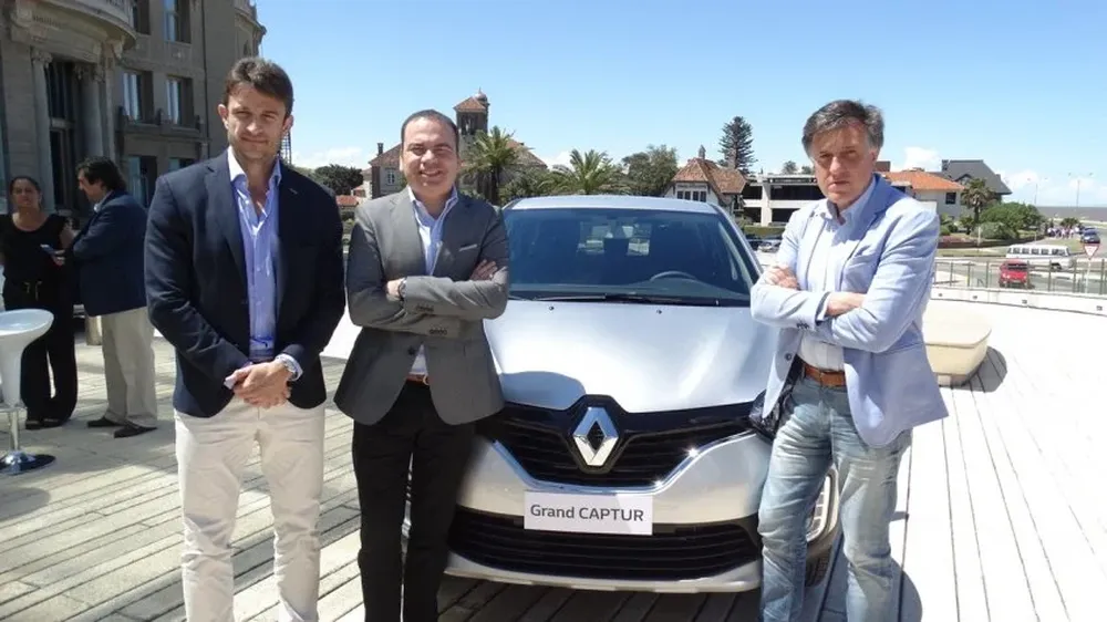 Leonel Delménico, Pablo Ramos y Nelson Rebelo