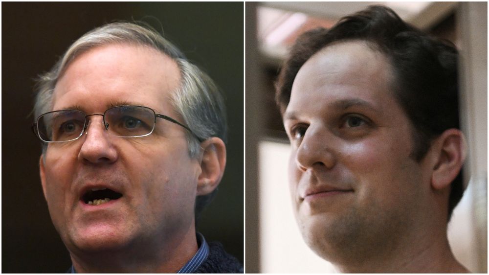 Paul Whelan y Evan Gershkovich