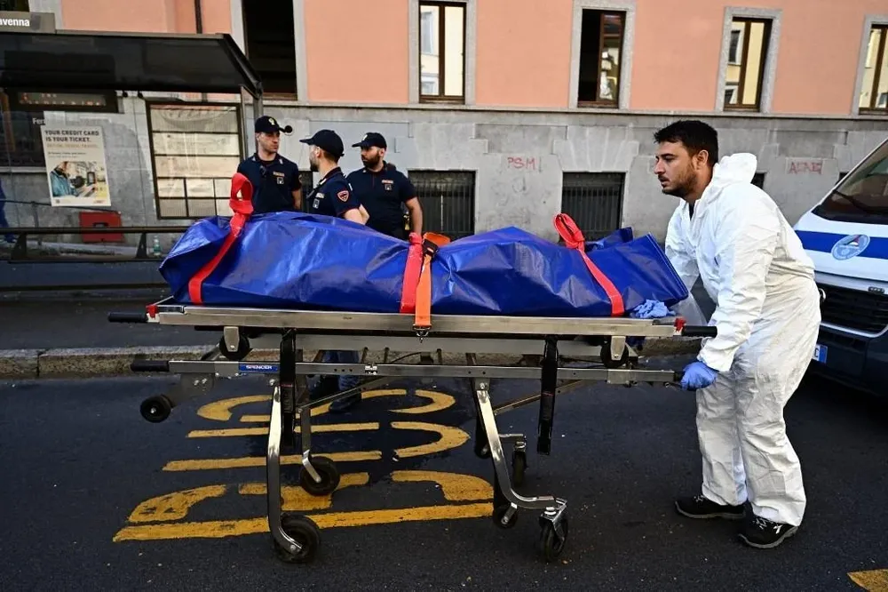 El incendio fue en Casa per Coniugi, que alberga a personas no autosuficientes, pero que no necesitan atención hospitalaria