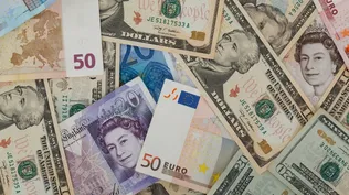 El dólar y el euro pierden un 2% frente al yen