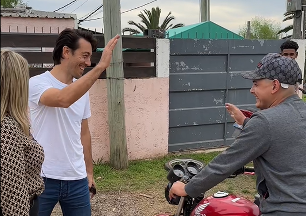 Juan Sartori y Valeria Ripoll en Piedras Blancas