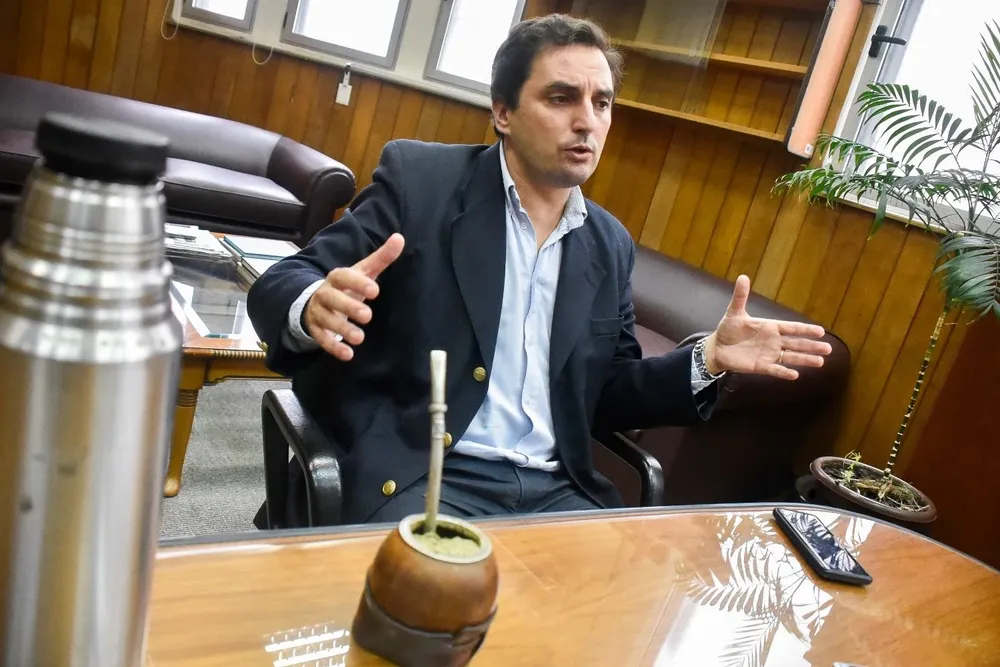 El director Nacional de Trabajo, Federico Daverede.