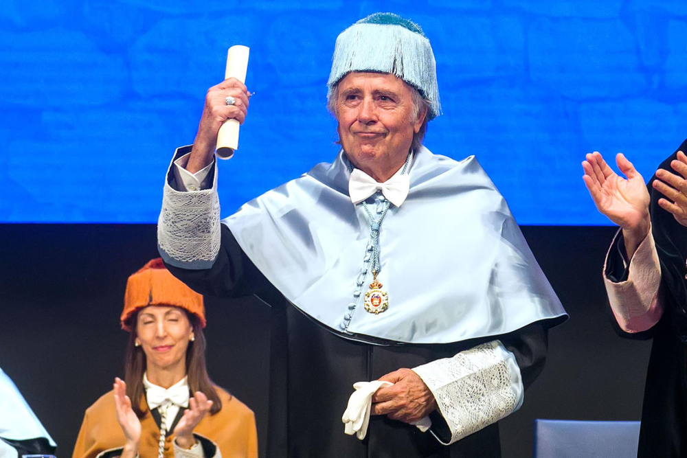 El cantautor catalán, Joan Manuel Serrat