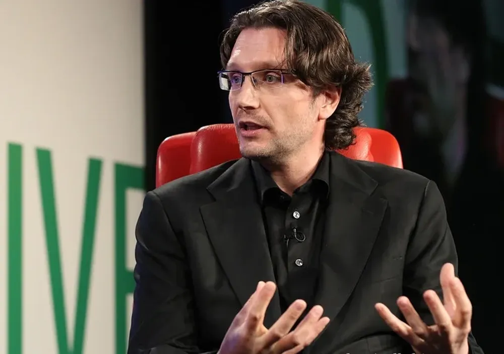 Erik Huggersen, vicepresidente y director general de Intel Media, durante la conferencia sobre medios organizada por AllThingsDigital