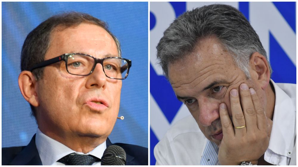 Gabriel Oddone y Yamandú Orsi