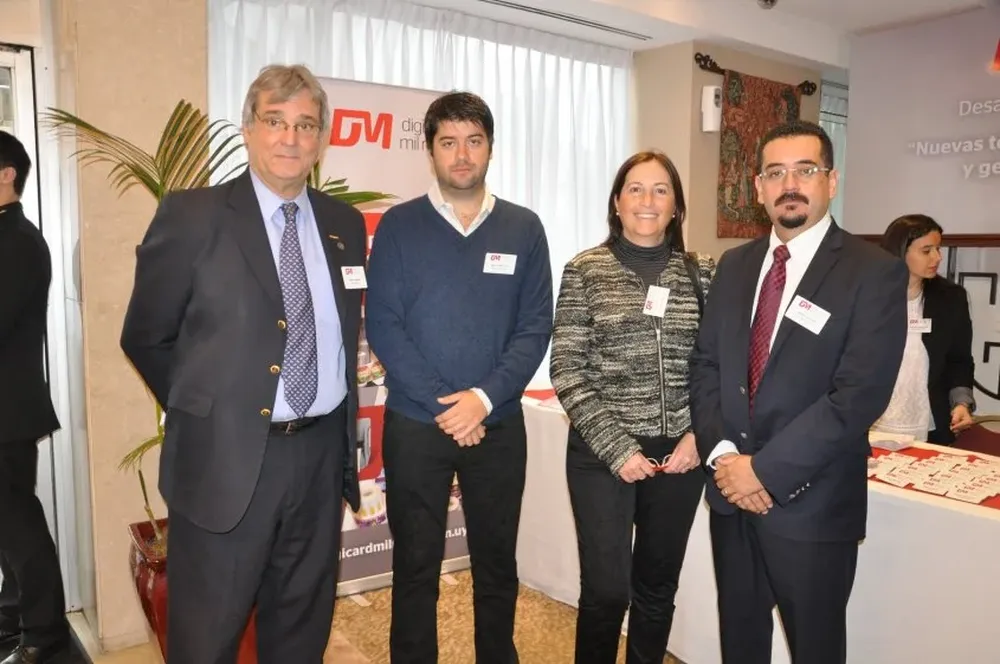 Carlos Mangione, Martín Villanueva, Susy Trigo y Carlos Corredor