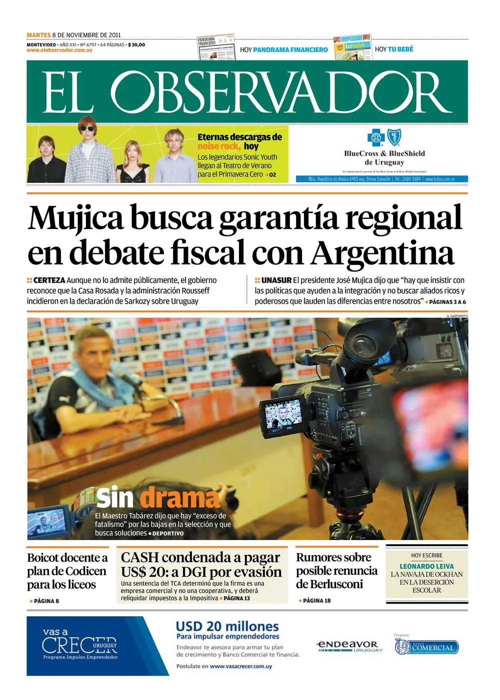 El Observador, Uruguay.
