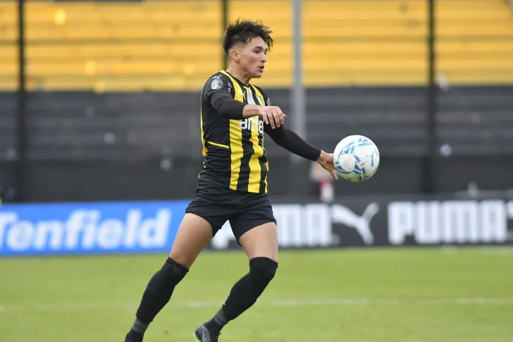 Ignacio Laquintana, el único en Peñarol que jugó los 22 partidos oficiales del año