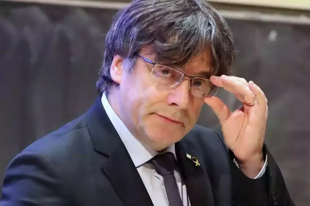 El expresidente de Cataluña, Carles Puigdemont