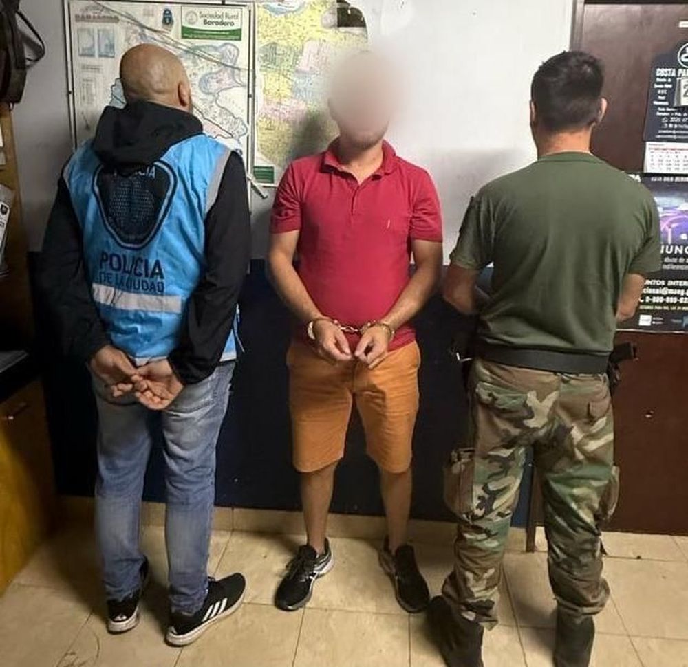 Conductor brasileño detenido
