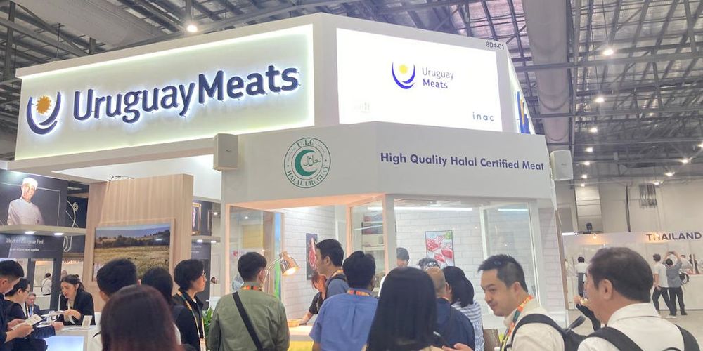 Uruguay participa en esta feria internacional desde 2023.