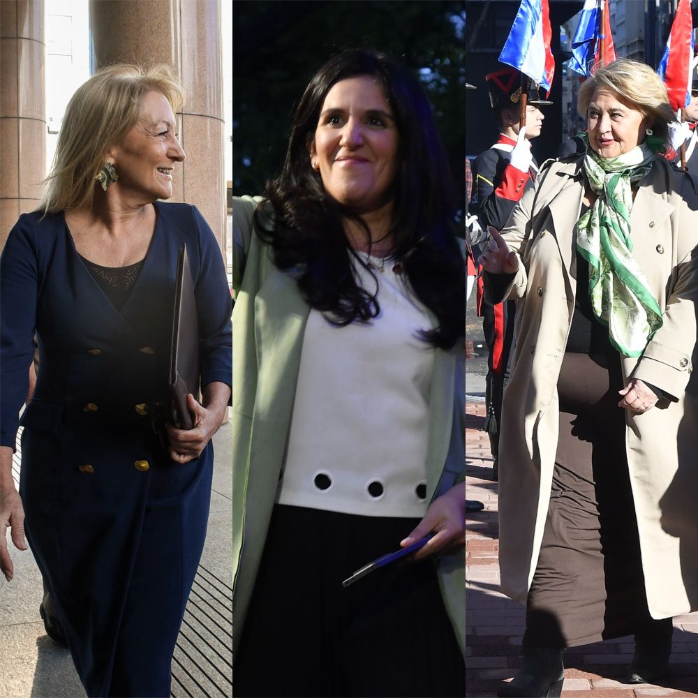 Carolina Cosse, Lorena Quintana y Sandra Lazo&nbsp;