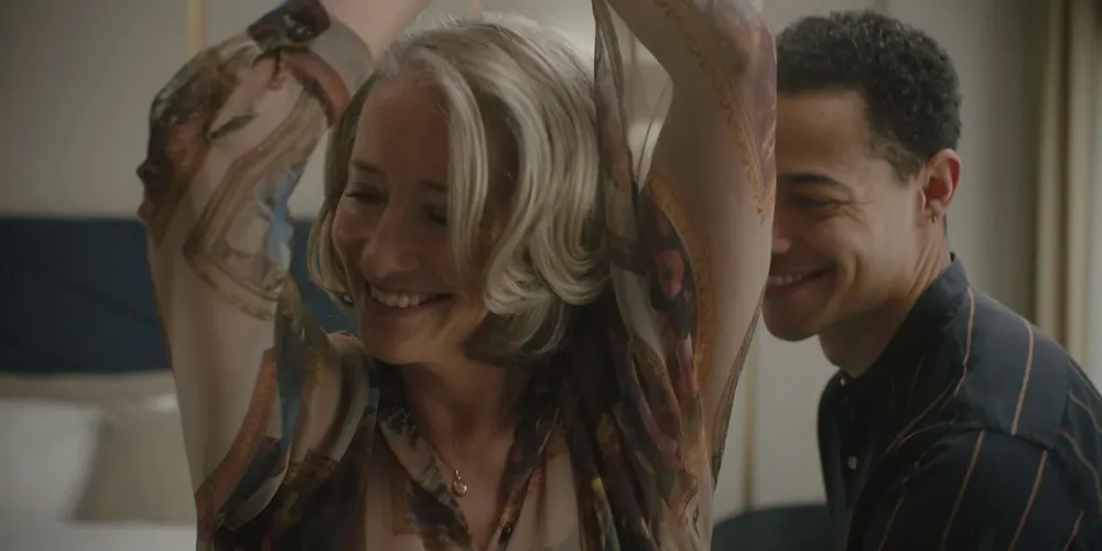 Emma Thompson protagoniza junto a Daryl McCormack Buena suerte, Leo Grande