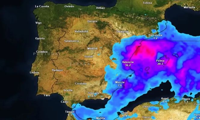 Dana Alice: Aemet alerta por lluvias torrenciales y advierte cuáles son las regiones con mayor riesgo en España