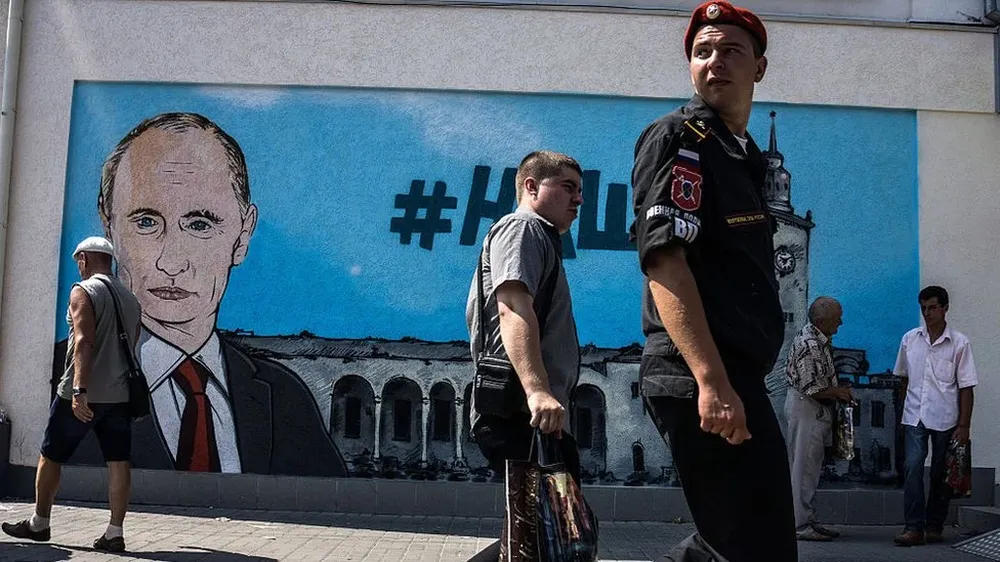 El sistema de defensa antiaérea fue activado este sábado en Evpatoria, en el oeste de Crimea.