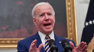 Joe Biden durante un discurso en la Casa Blanca (Washington)