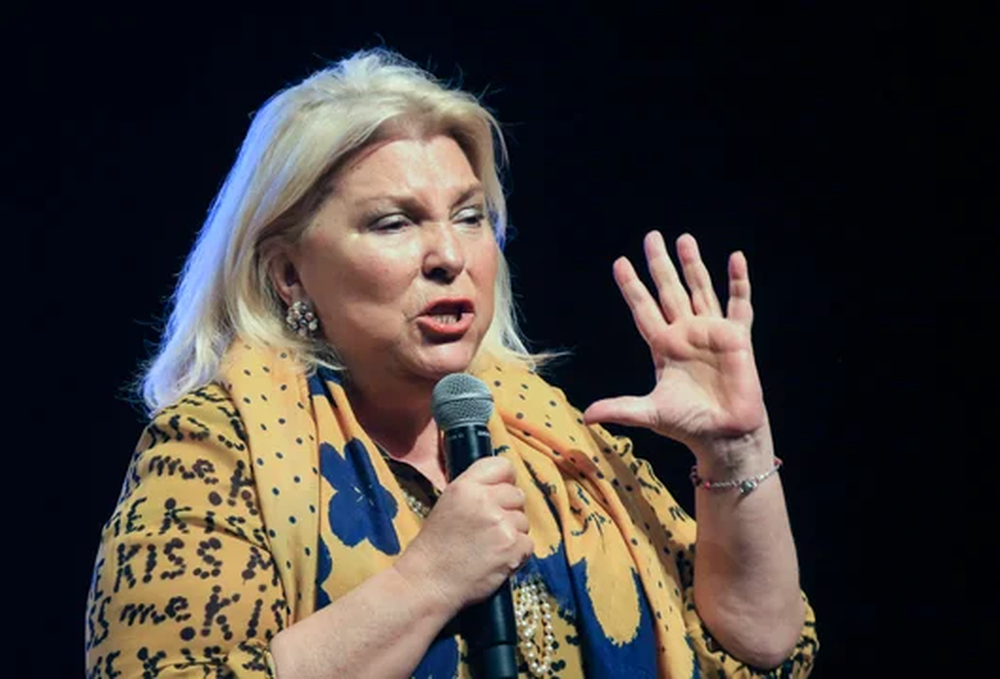 Carrió indicó que el discurso del Presidente en Davos contiene “expresiones discriminatorias y violentas”