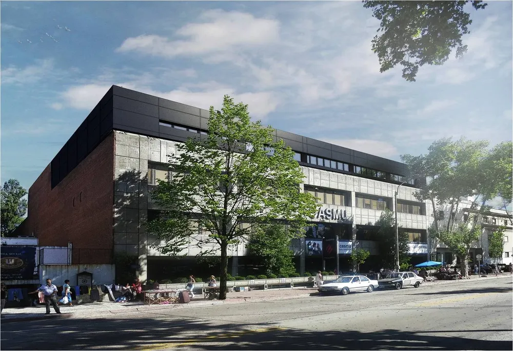 Aspecto que tendrá la fachada sobre 8 de Octubre