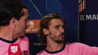 Las bromas de José María Giménez y Antoine Griezmann