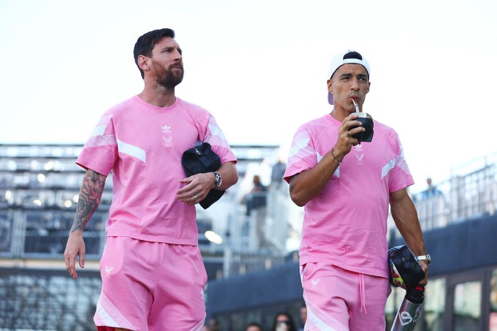 Lionel Messi y Luis Suárez